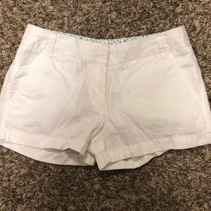 J.Crew white shorts